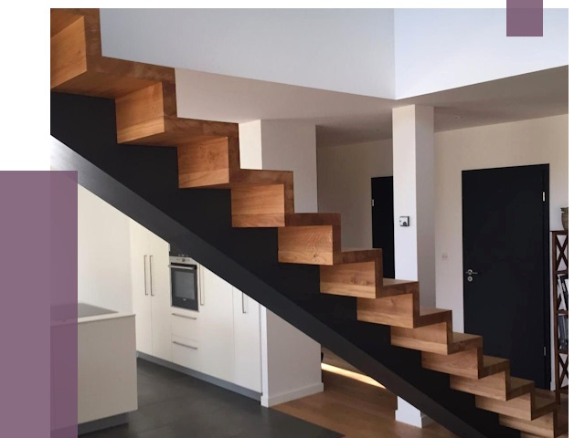 Изготовление деревянных лестниц в Сибае от 87346 руб. | ПРОЛЁТ-Сба