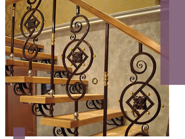 Изготовление кованых лестниц под ключ в Сибае