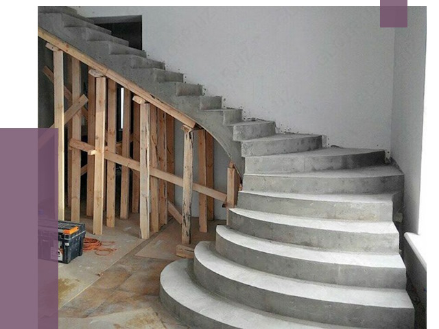 Изготовление бетонных лестниц под ключ в Сибае от 20038 руб. | ПРОЛЁТ-Сба