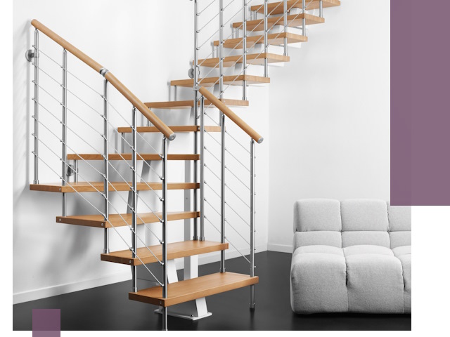 Модульные лестницы под ключ в Сибае — монтаж и изготовление