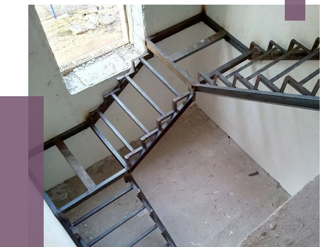 Монтаж лестниц на металлокаркасе в Сибае от 12845 руб. — ПРОЛЁТ-Сба