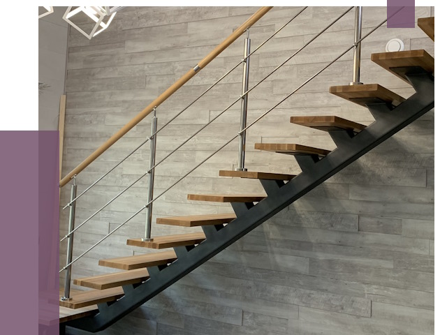 Изготовление лестниц на монокосоуре в Сибае от 76556 руб. 