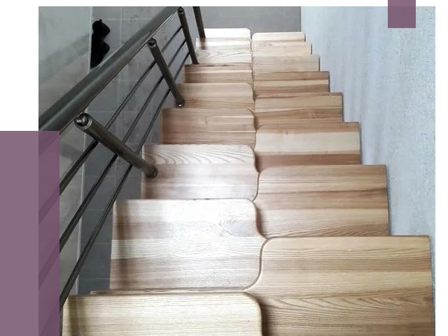 Лестницы гусиный шаг в Сибае от 13102 руб. под ключ | ПРОЛЁТ-Сба