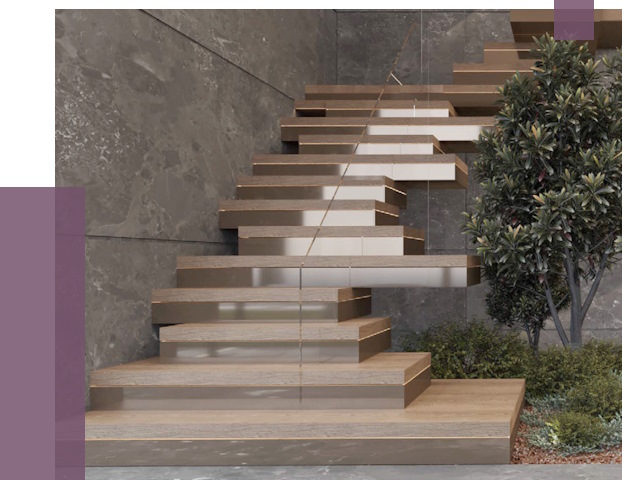 Современные лестницы в Сибае от 13873 руб. | ПРОЛЁТ-Сба