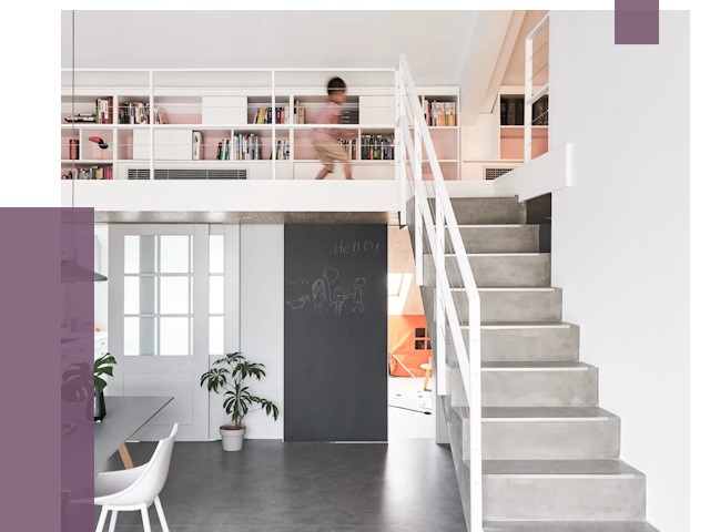 Лестницы для двухуровневой квартиры в Сибае от 177261 руб. | ПРОЛЁТ-Сба