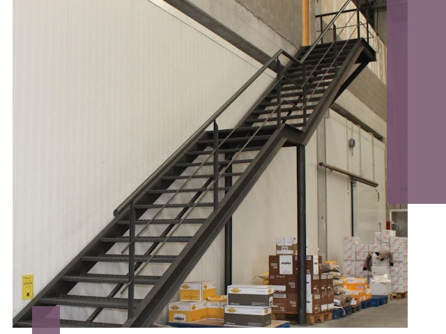 Лестницы для производства в Сибае — изготовление и монтаж