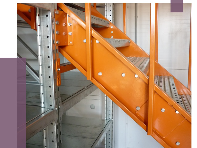Лестницы для склада в Сибае от 77070 руб. — решения | ПРОЛЁТ-Сба