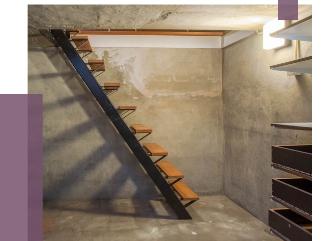 Лестницы в подвал в Сибае от 13205 руб. — монтаж | ПРОЛЁТ-Сба