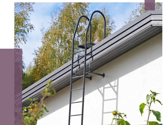 Лестницы на крышу в Сибае от 19216 руб. — монтаж и монтаж ПРОЛЁТ-Сба