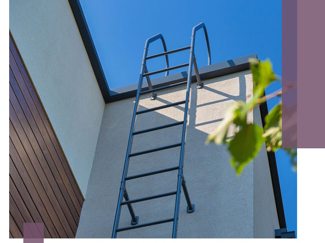 Лестницы на крышу в Сибае — изготовление, монтаж, демонтаж