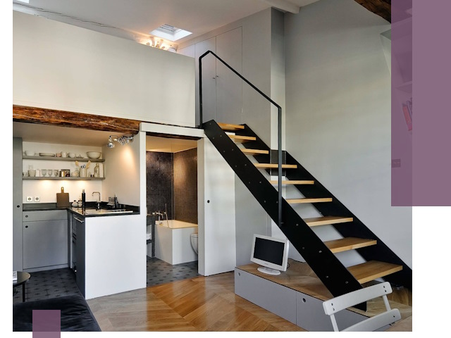 Лестницы на антресоль под ключ в Сибае — изготовление и монтаж