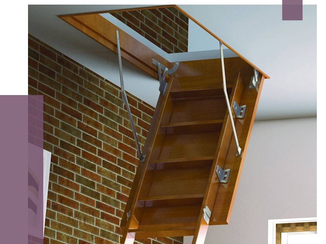 Установка чердачной лестницы в Сибае от 7861 руб. | ПРОЛЁТ-Сба