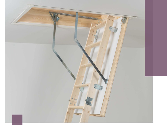 Установка чердачной лестницы под ключ в Сибае