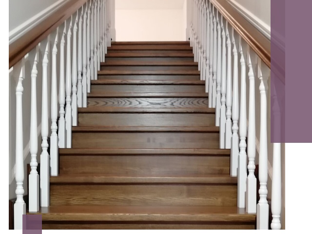 Лестницы из ясеня на заказ в Сибае — изготовление и монтаж