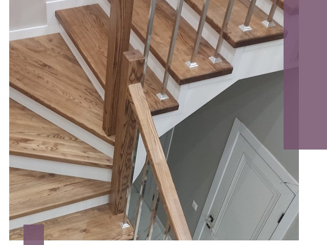 Обшивка металлических лестниц под ключ в Сибае