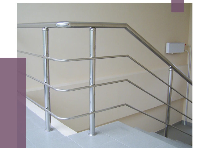 Алюминиевые перила в Сибае от 6371 руб. под ключ | ПРОЛЁТ-Сба