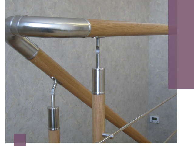 Комбинированные перила на заказ в Сибае — монтаж и производство