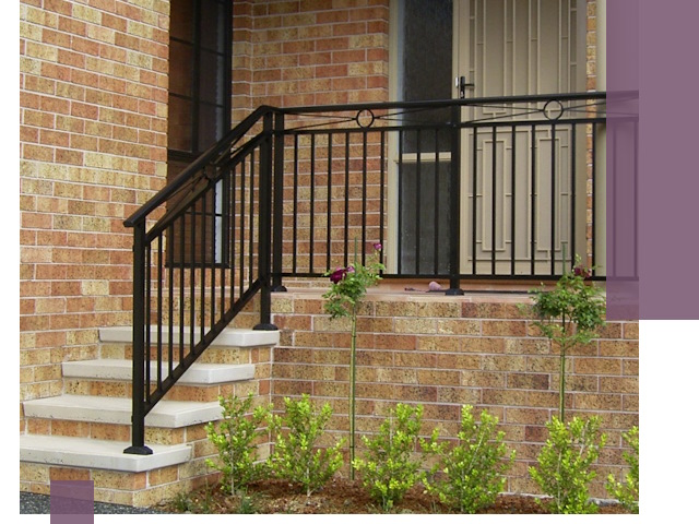 Уличные перила из металла под ключ в Сибае