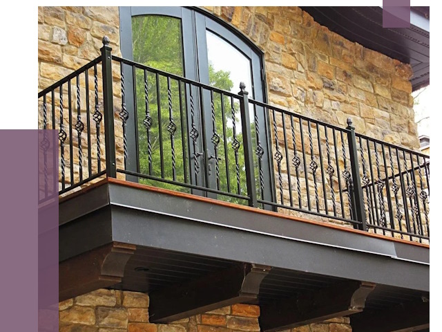 Балконные ограждения в Сибае от 8067 руб. — купить | ПРОЛЁТ-Сба
