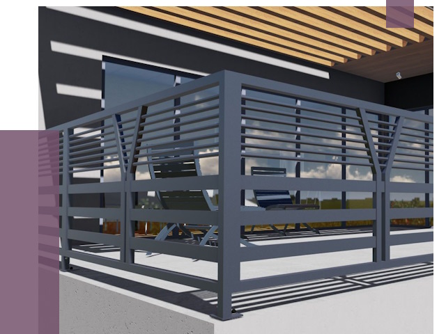 Изготовление балконных ограждений в Сибае от 10790 руб. | ПРОЛЁТ-Сба