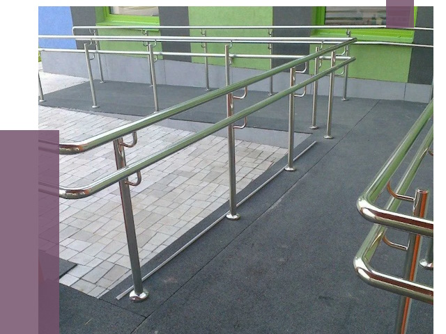 Ограждения пандусов в Сибае от 4367 руб. монтаж | ПРОЛЁТ-Сба