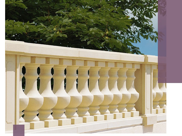 Установка балюстрады в Сибае: изготовление и монтаж под ключ