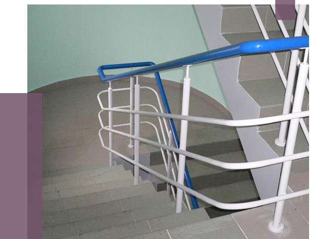 Перила в подъезде в Сибае — установка и замена от 7450 руб. | ПРОЛЁТ-Сба