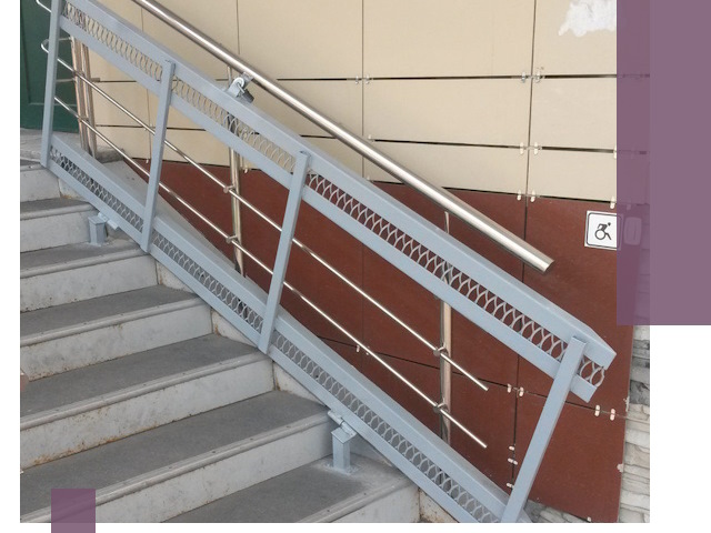 Изготовление откидных пандусов под ключ в Сибае