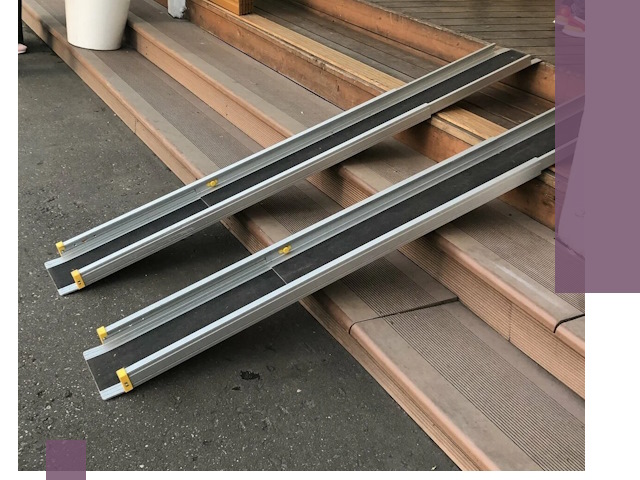 Телескопические пандусы под ключ в Сибае — изготовление и монтаж