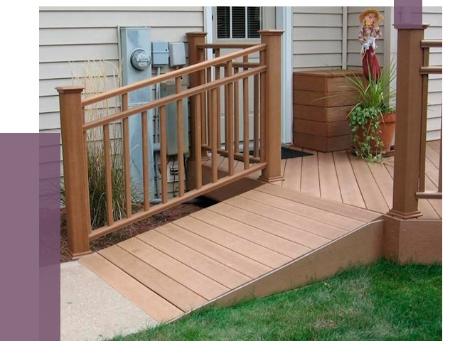 Пандус на крыльцо в Сибае под ключ от 7810 руб.