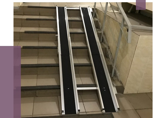 Установка пандуса в подъезд в Сибае от 8015 руб. под ключ | ПРОЛЁТ-Сба