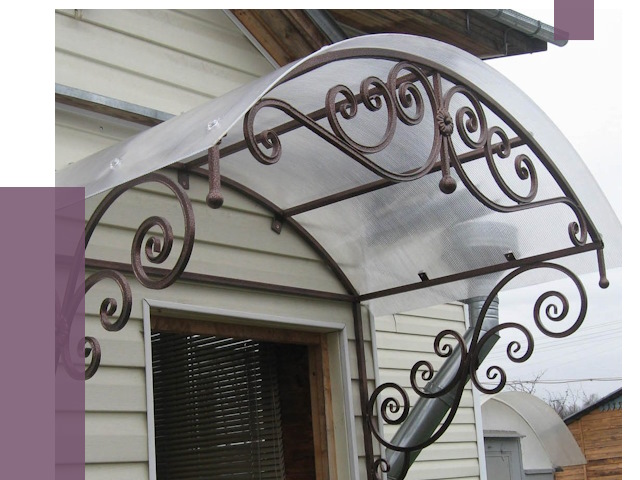 Изготовление козырьков в Сибае от 7399 руб. — заказать | ПРОЛЁТ-Сба