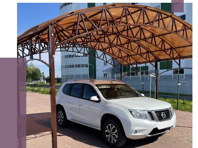 Недорогие навесы в Сибае от 43159 руб. | ПРОЛЁТ-Сба