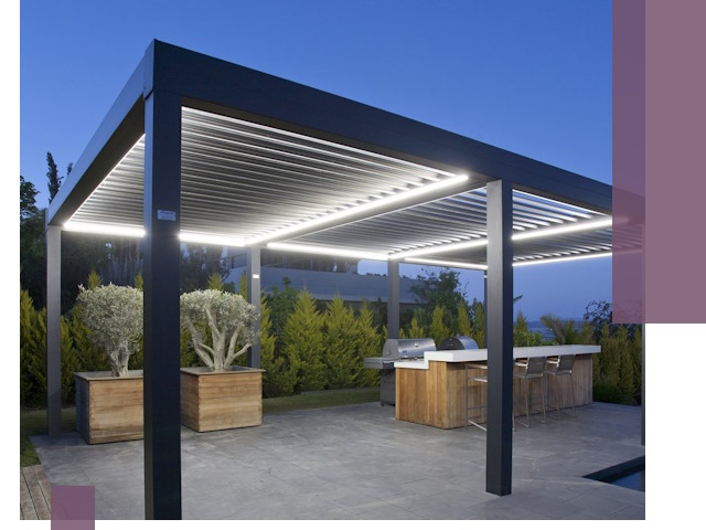 Навесы отдельно стоящие под ключ в Сибае из металла и поликарбоната