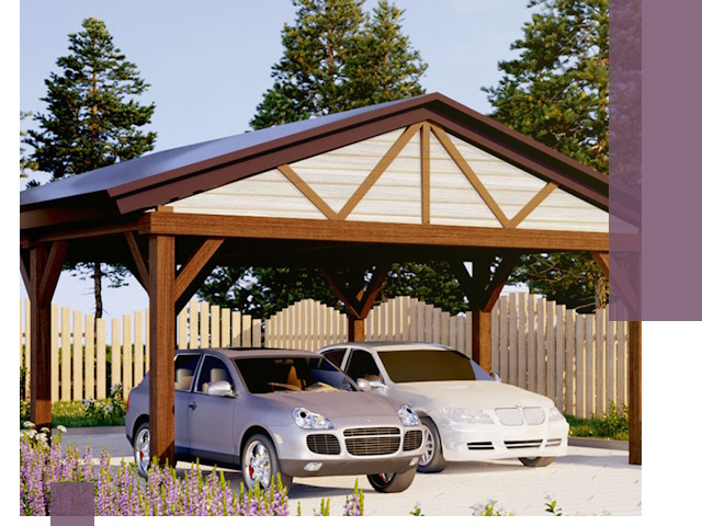 Навесы для автомобиля в Сибае — изготовление и монтаж