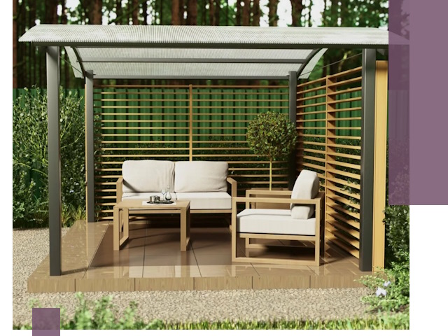 Навесы для дачи в Сибае: изготовление, монтаж и демонтаж