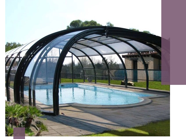 Навесы для бассейна в Сибае: изготовление и монтаж под ключ