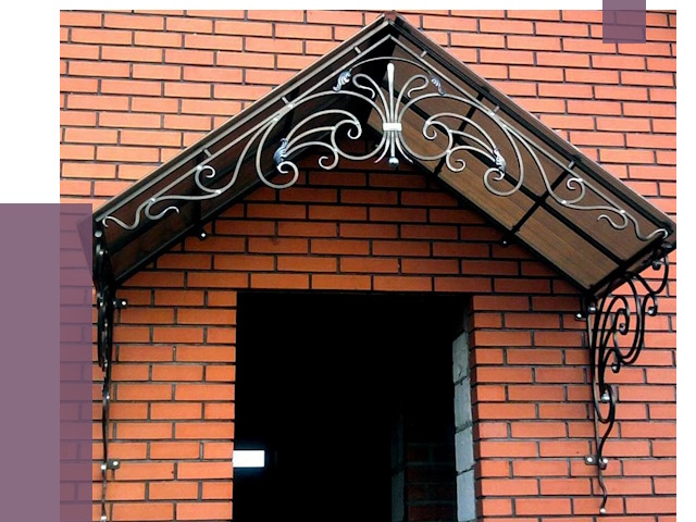 Металлические козырьки в Сибае от 10738 руб. 