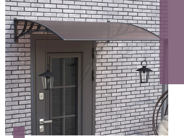 Недорогие козырьки и навесы под ключ в Сибае