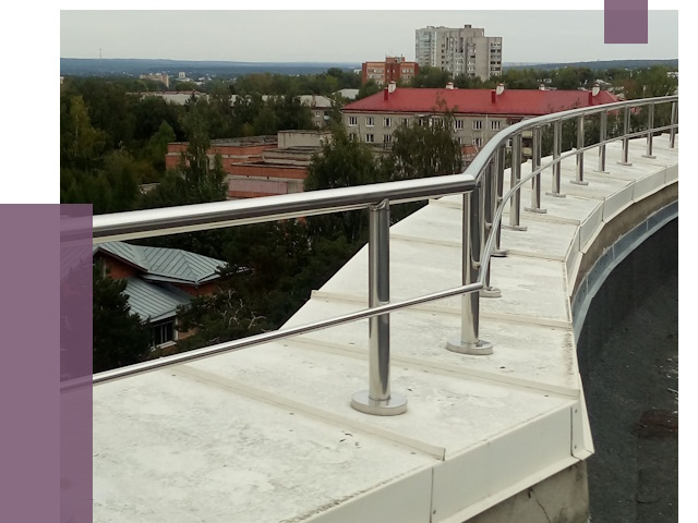 Парапеты и ограждения кровли в Сибае от 4984 руб.