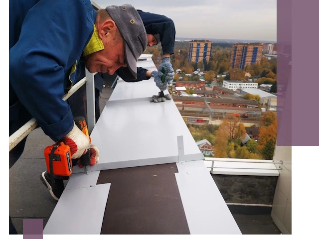 Монтаж парапетов в Сибае — установка прочных металлических ограждений