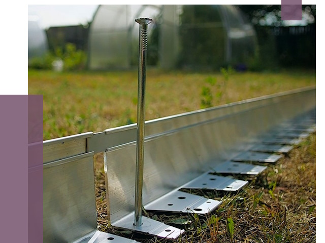 Металлические бордюры для газона в Сибае от 4316 руб. | ПРОЛЁТ-Сба