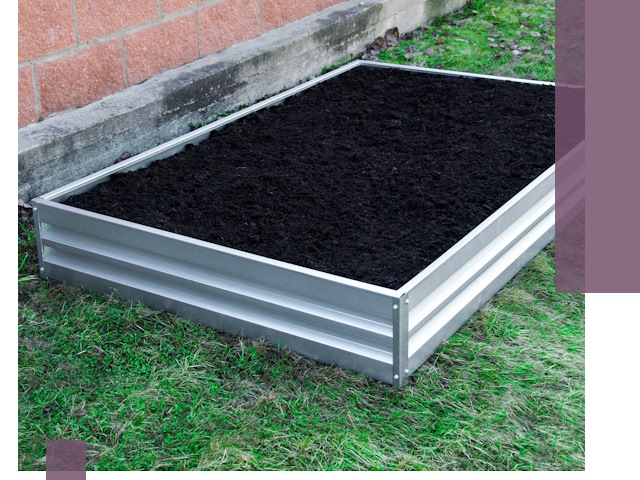 Металлические бордюры для грядок в Сибае: прочность и аккуратность