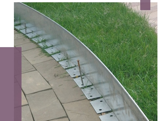 Металлические бордюры для тротуаров в Сибае от 8735 руб.