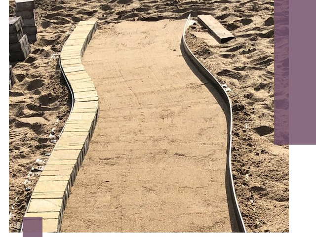 Металлические бордюры для тротуаров в Сибае — прочные и долговечные