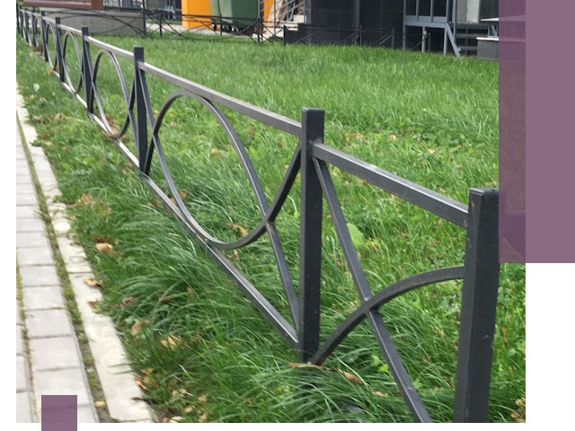 Газонные ограждения из металла в Сибае — монтаж и продажа