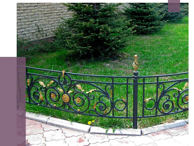 Кованые газонные ограждения в Сибае от 7656 руб. — ПРОЛЁТ-Сба