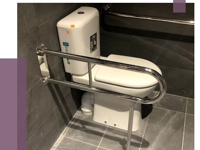 Поручни для санузлов в Сибае от 4316 руб.  | ПРОЛЁТ-Сба