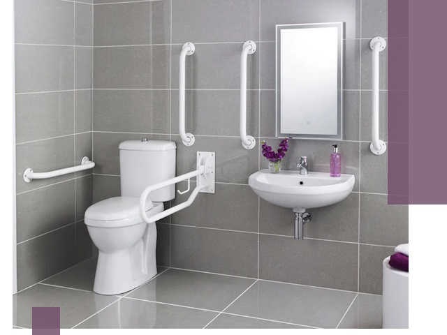 Поручни для санузлов в Сибае: установка, ремонт и монтаж