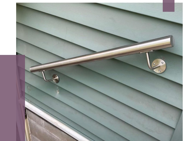 Поручни из нержавеющей стали в Сибае от 7707 руб.  | ПРОЛЁТ-Сба